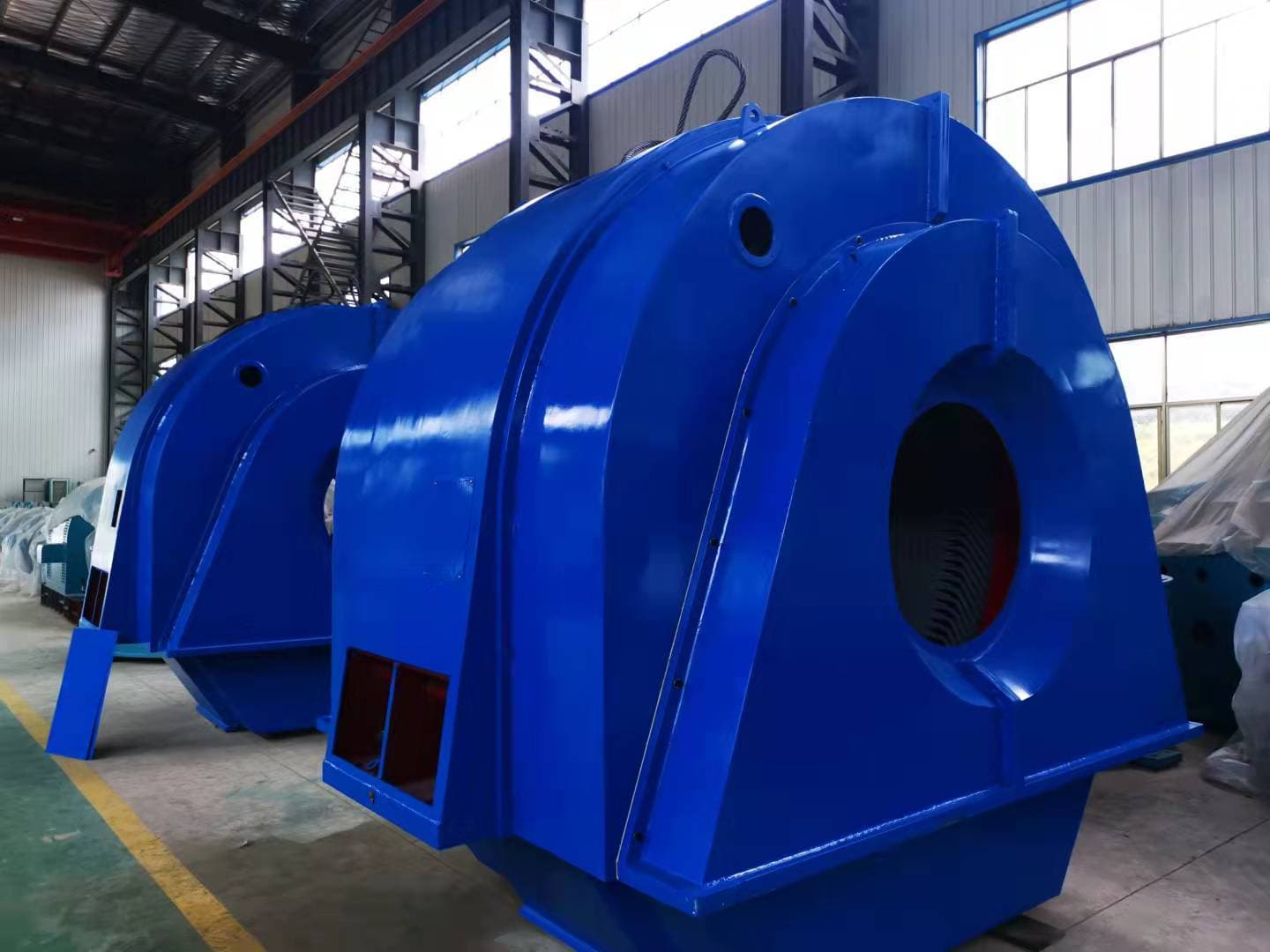 卧式水轮发电机