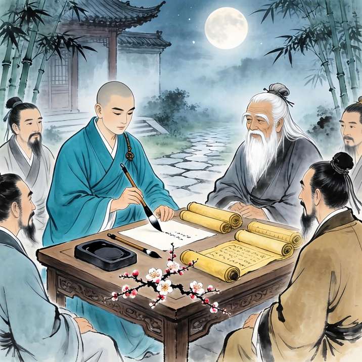 西游记 / 《西游记》里孤直公那一难 / 孤直公他们和唐僧对诗 / 到底是想干什么 / 万热度 / 可写该事件对文化领域的影响