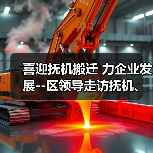 喜迎抚机搬迁 力企业发展--区领导走访抚机、关爱企业（图3）