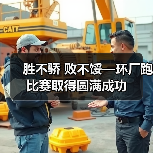 胜不骄 败不馁—环厂跑比赛取得圆满成功(图1) 胜不骄 败不馁—环厂跑比赛取得圆满成功(图1)
