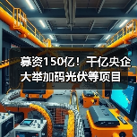 募资150亿!千亿央企大举加码光伏等项目(图4) 募资150亿!千亿央企大举加码光伏等项目(图4)