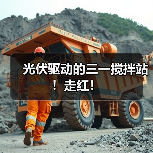 光伏驱动的三一搅拌站！走红！（图2）