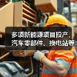 多项新能源项目投产,汽车零部件、换电站等助力产业升级(图3) 多项新能源项目投产,汽车零部件、换电站等助力产业升级(图3)