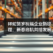 祥蛇贺岁祝福企业新征程,新春启航共绘发展蓝图(图1) 祥蛇贺岁祝福企业新征程,新春启航共绘发展蓝图(图1)