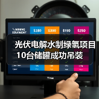 光伏电解水制绿氢项目10台储罐成功吊装（图4）