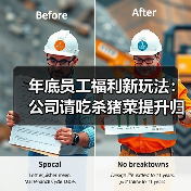 年底员工福利新玩法：公司请吃杀猪菜提升归属感（图1）