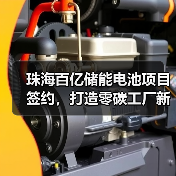 珠海百亿储能电池项目签约,打造零碳工厂新标杆!(图3) 珠海百亿储能电池项目签约,打造零碳工厂新标杆!(图3)