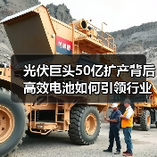 光伏巨头50亿扩产背后 高效电池如何引领行业变革(图1) 光伏巨头50亿扩产背后 高效电池如何引领行业变革(图1)