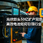 光伏巨头50亿扩产背后 高效电池如何引领行业变革(图3) 光伏巨头50亿扩产背后 高效电池如何引领行业变革(图3)