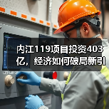 内江119项目投资403亿，经济如何破局新引擎？（图3）
