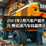 2023年2月汽车产销齐升 新能源汽车销量增速超55%(图2) 2023年2月汽车产销齐升 新能源汽车销量增速超55%(图2)