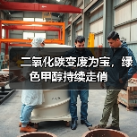 二氧化碳变废为宝,绿色甲醇持续走俏(图1) 二氧化碳变废为宝,绿色甲醇持续走俏(图1)