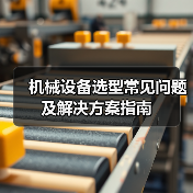 机械设备选型常见问题及解决方案指南（图1）